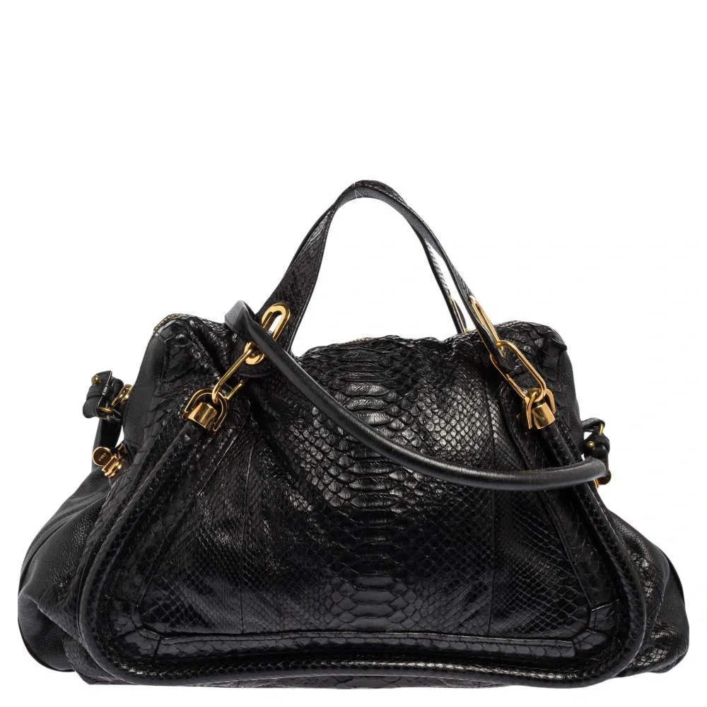 Chloé Paraty Python leather purse - Picture 3 of 11